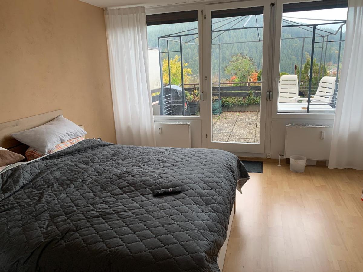 Appartement Mit Herrlicher Aussicht Uebers Murgtal Baiersbronn Luaran gambar