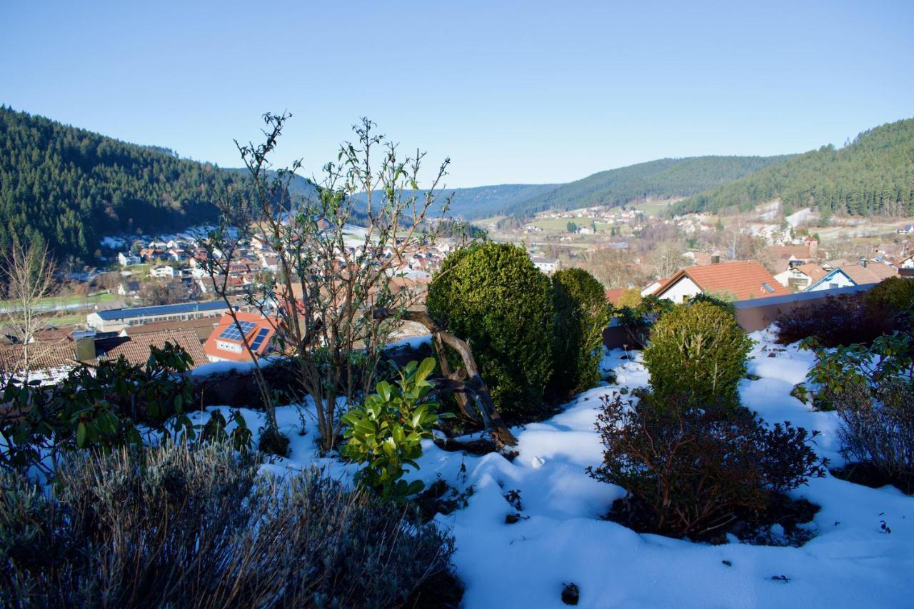 Appartement Mit Herrlicher Aussicht Uebers Murgtal Baiersbronn Luaran gambar