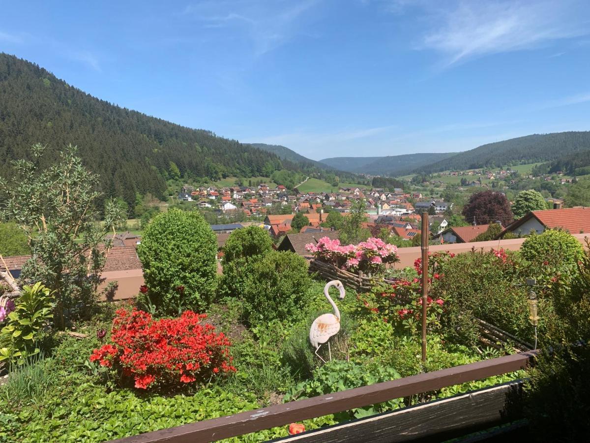 Appartement Mit Herrlicher Aussicht Uebers Murgtal Baiersbronn Luaran gambar